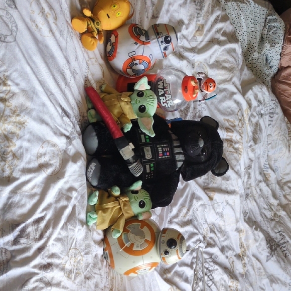 Star Wars Plush Collection - Black Green Orange